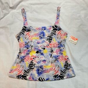 Free people movement Mystic Floral tank top, Women’s size medium, NWT! $68.00!